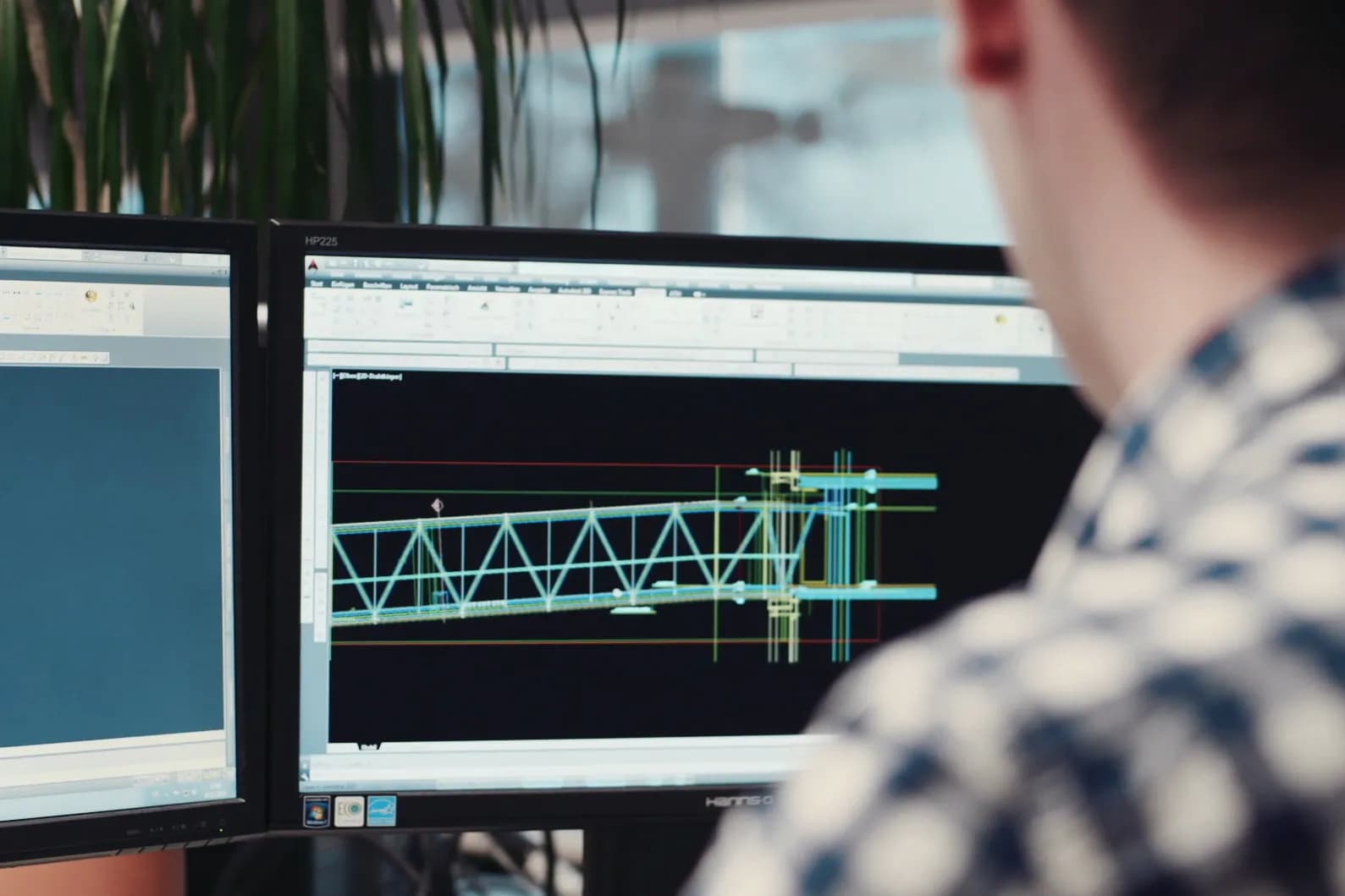 Technische Planung am CAD-Arbeitsplatz bei Feldhaus
